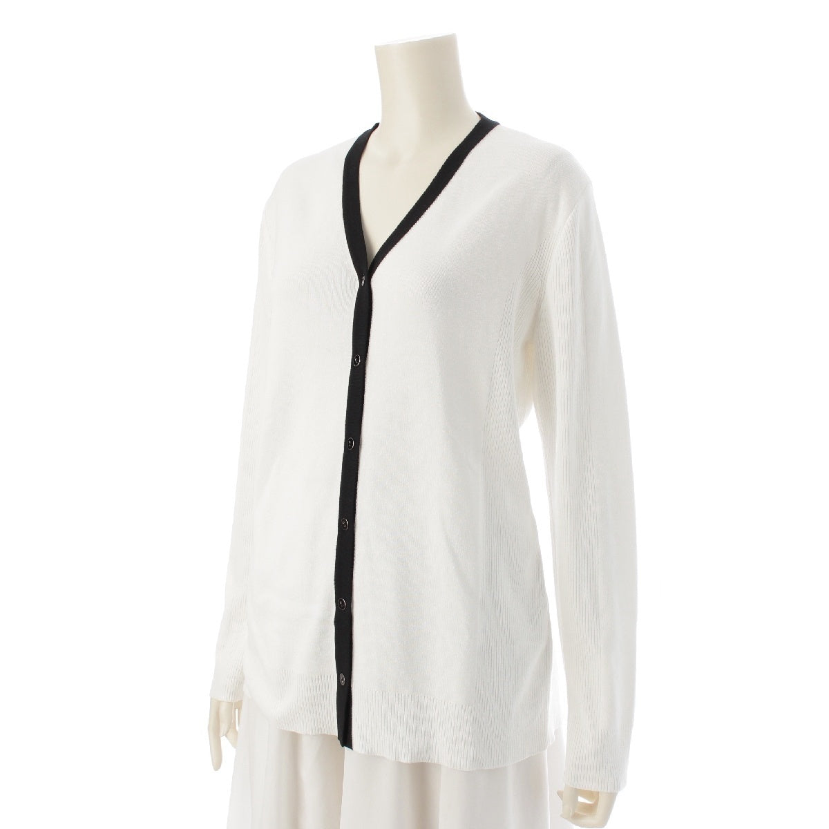 FOXEY Daphne cotton cardigan 44396 Royal White 42