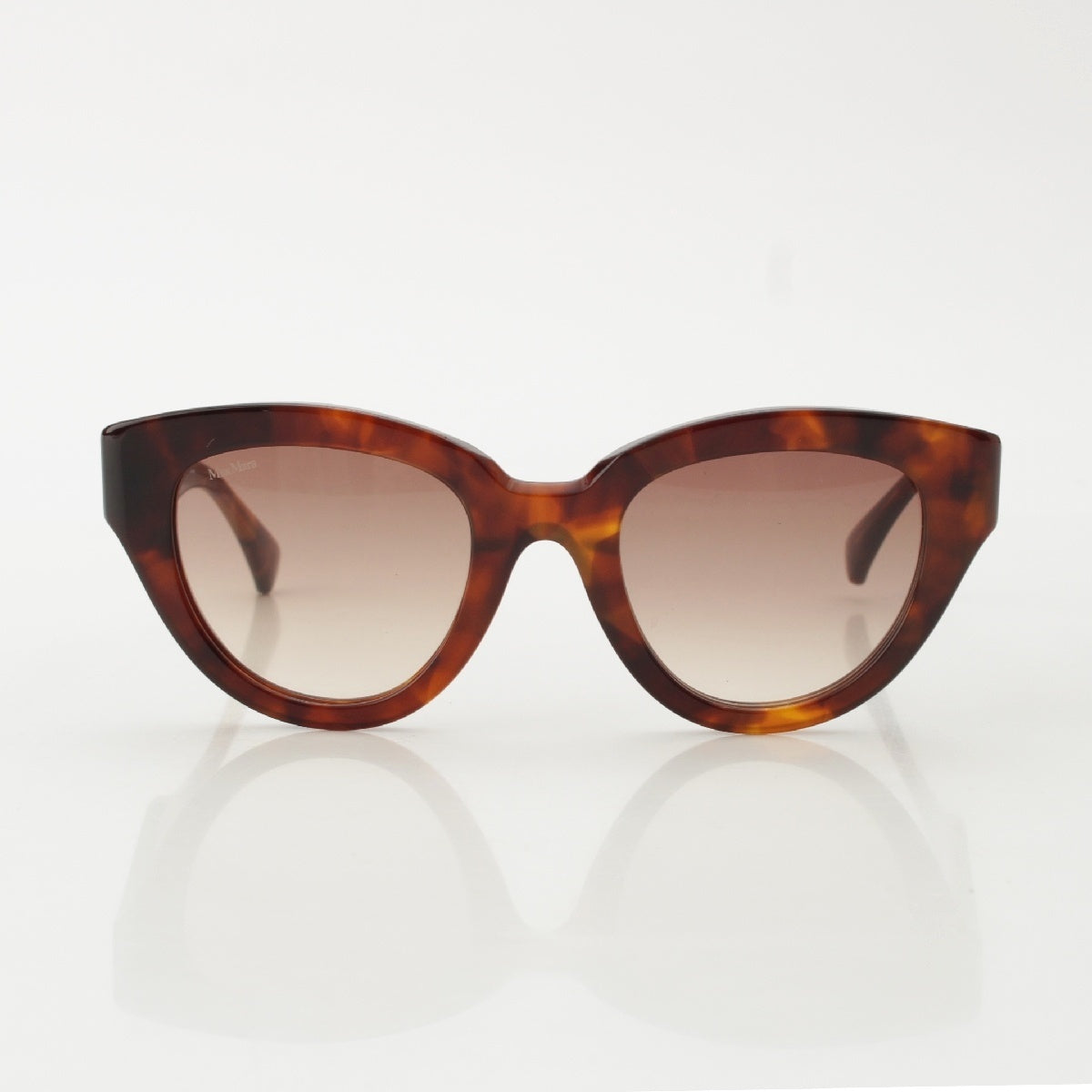 MAX MARA plastic butterfly sunglasses Brown 3