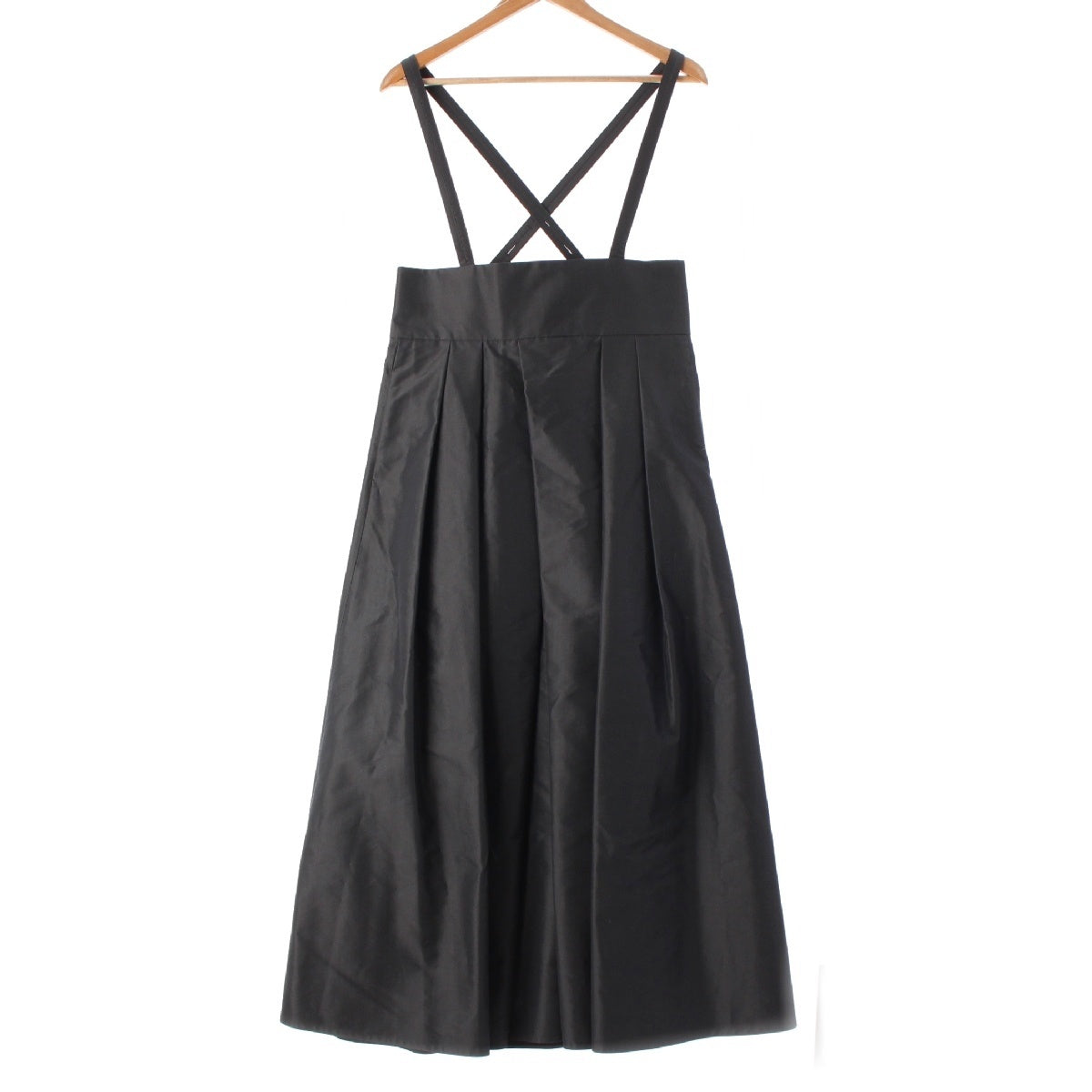 Drawer Cotton silk strap skirt Bottoms 6524-299-1700 black 36