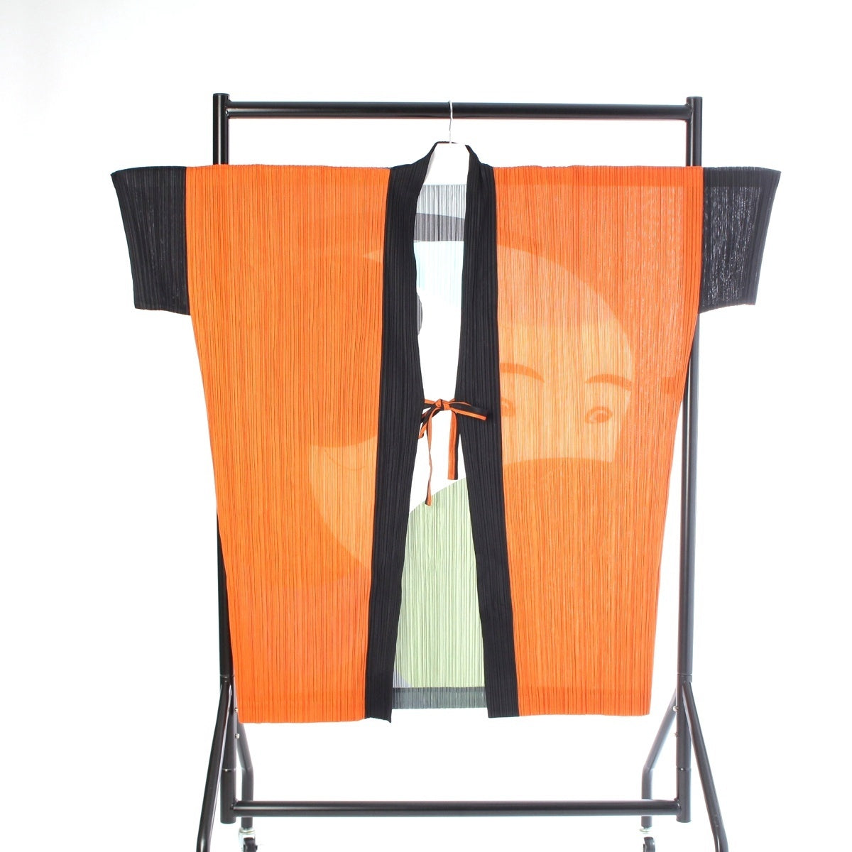 ISSEY MIYAKE Tanaka Ikko Sharaku Ukiyo-e Haori coat PP61-JA801 multicolor 3