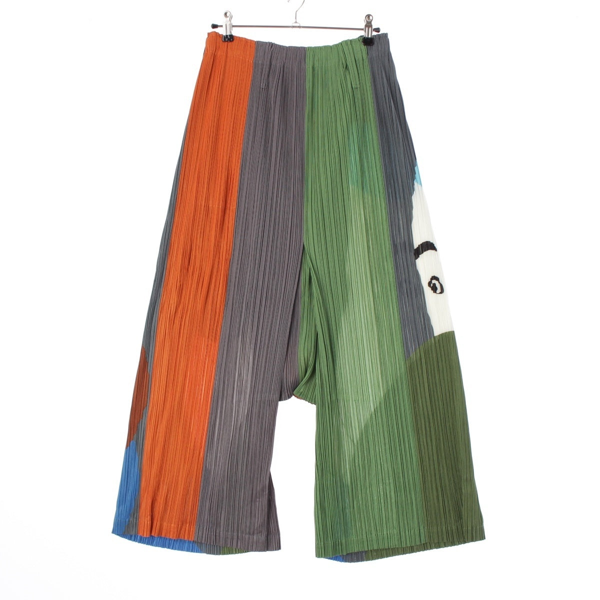 PLEATS PLEASE ISSEY Tanaka Ikko Sharaku Ukiyo-e Pants Bottoms PP61-JF802 multicolor 3