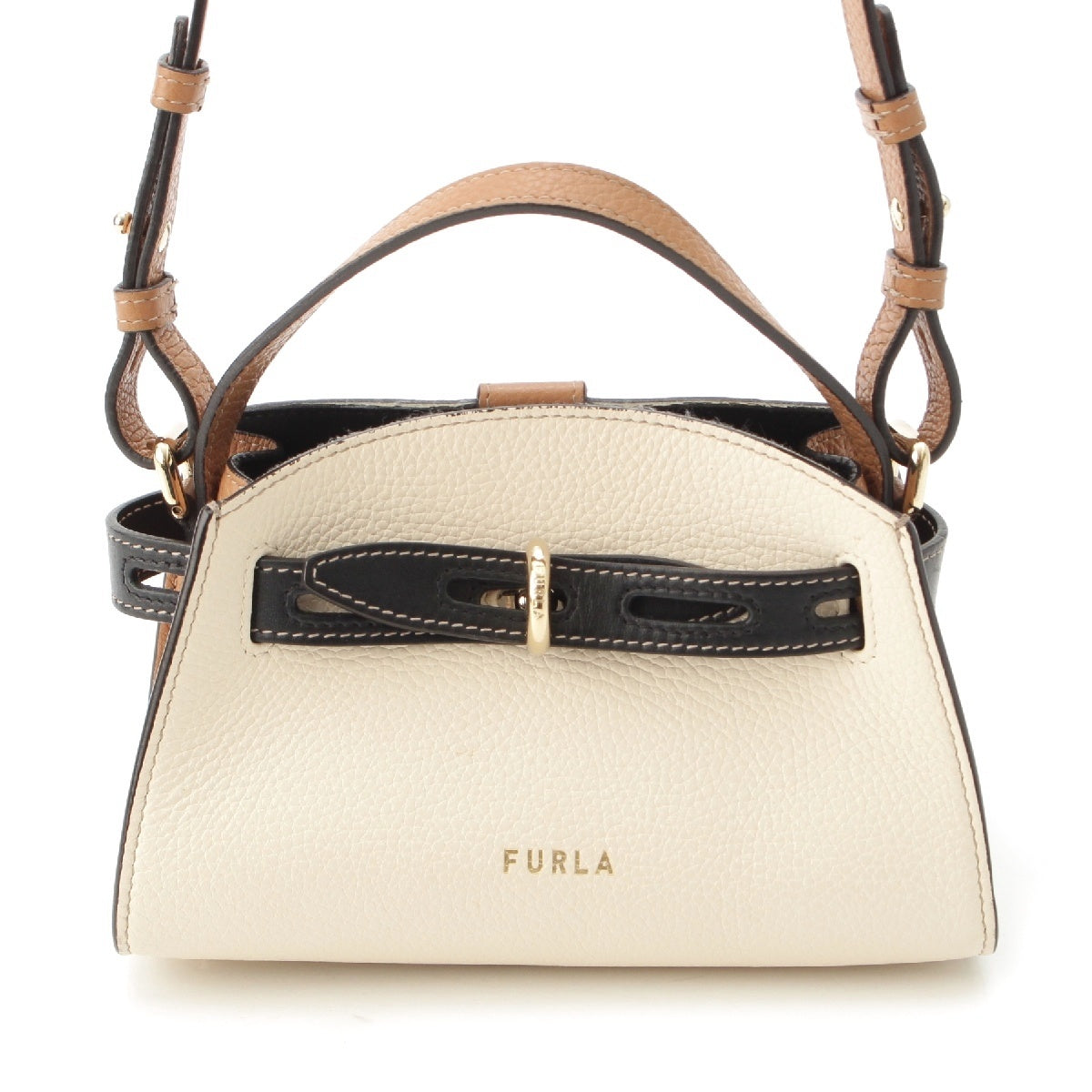 Furla Margherita Mini Handbag Multi-colored brown