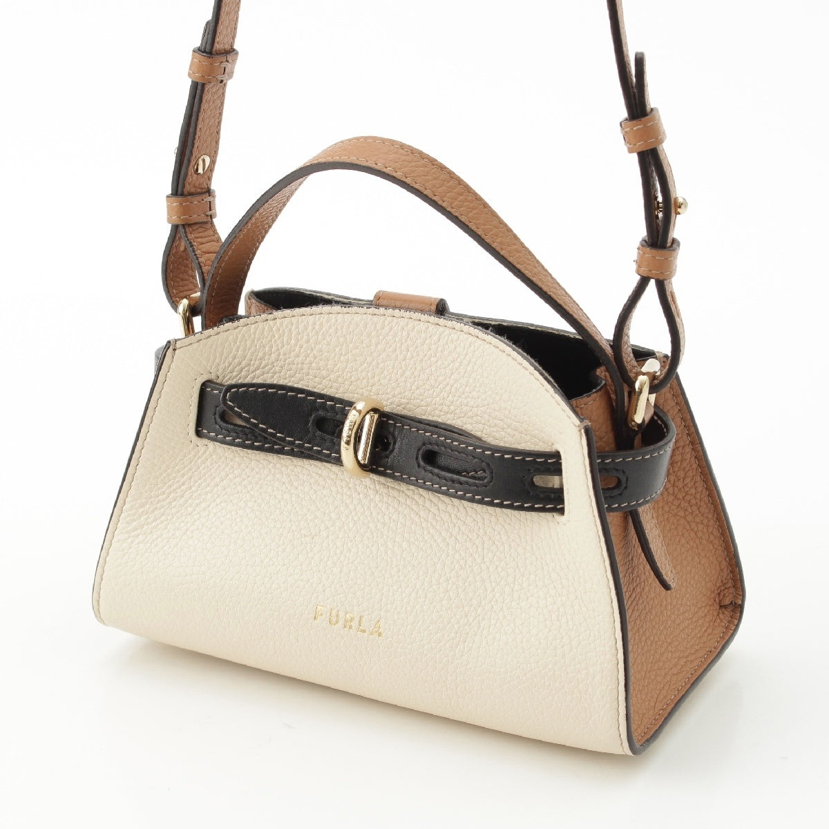 Furla Margherita Mini Handbag Multi-colored brown