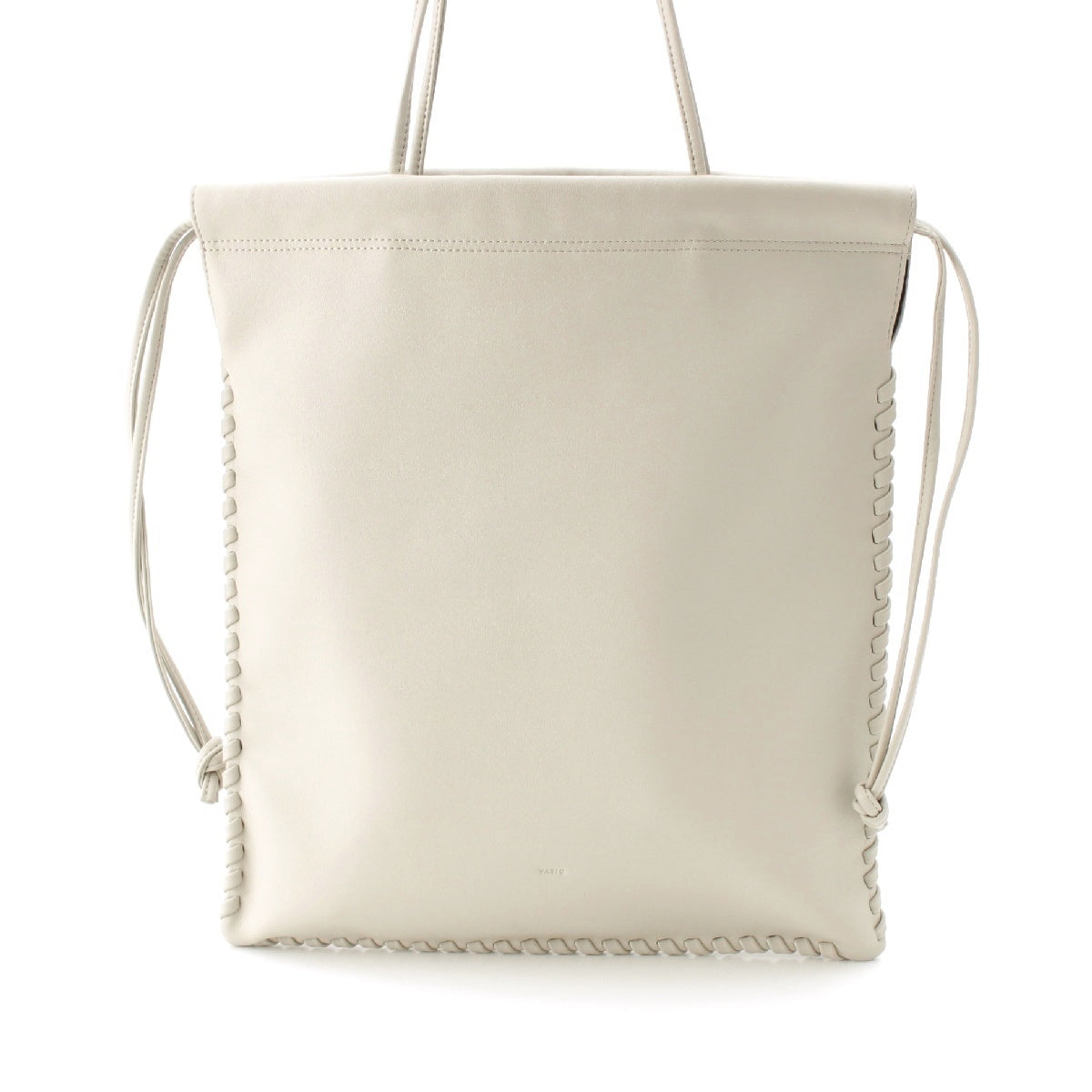 VASIC WELLS Drawstring Shoulder Bag Ivory