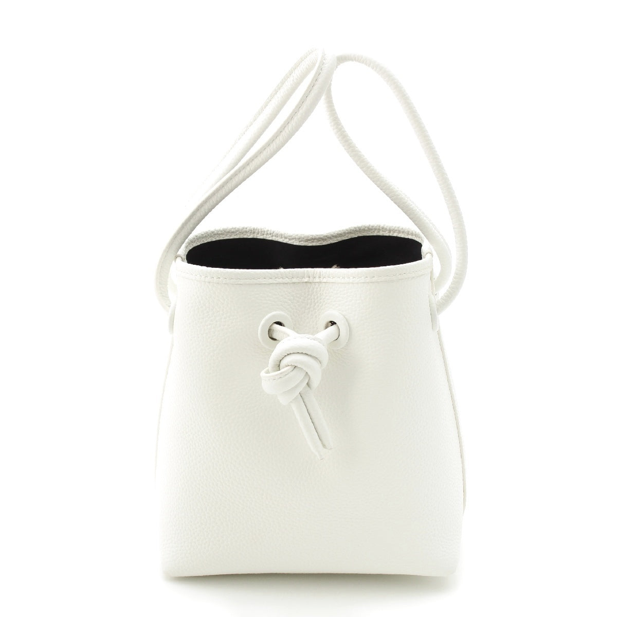 VASIC leather BOND Mini Handbag purse white