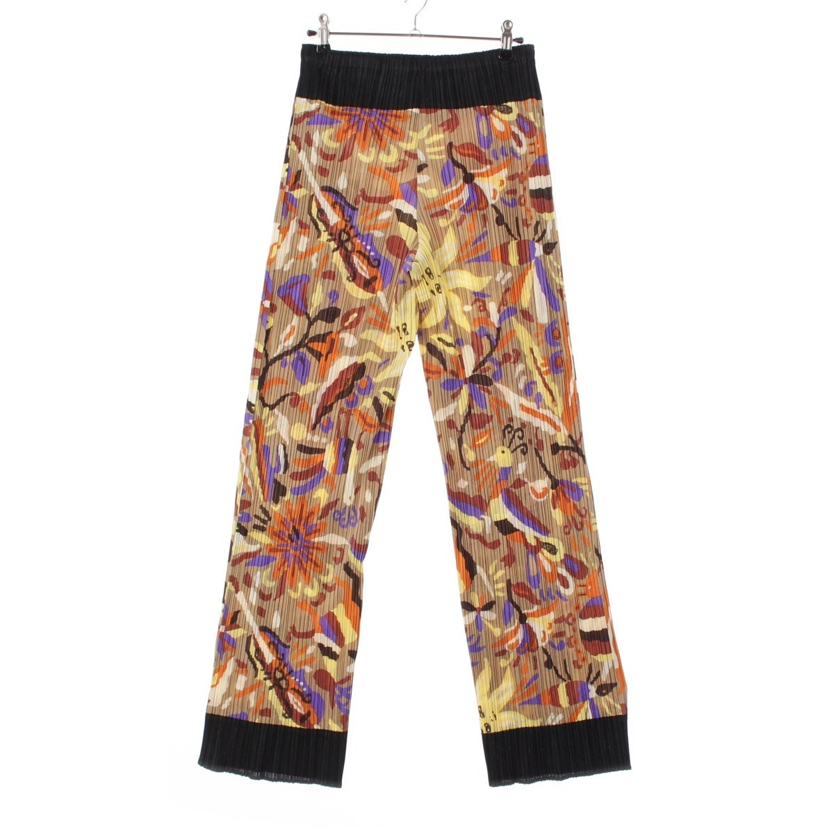PLEATS PLEASE ISSEY  Sun Peacock All-over Print Pants Bottoms PP63-JF583 multicolor 4