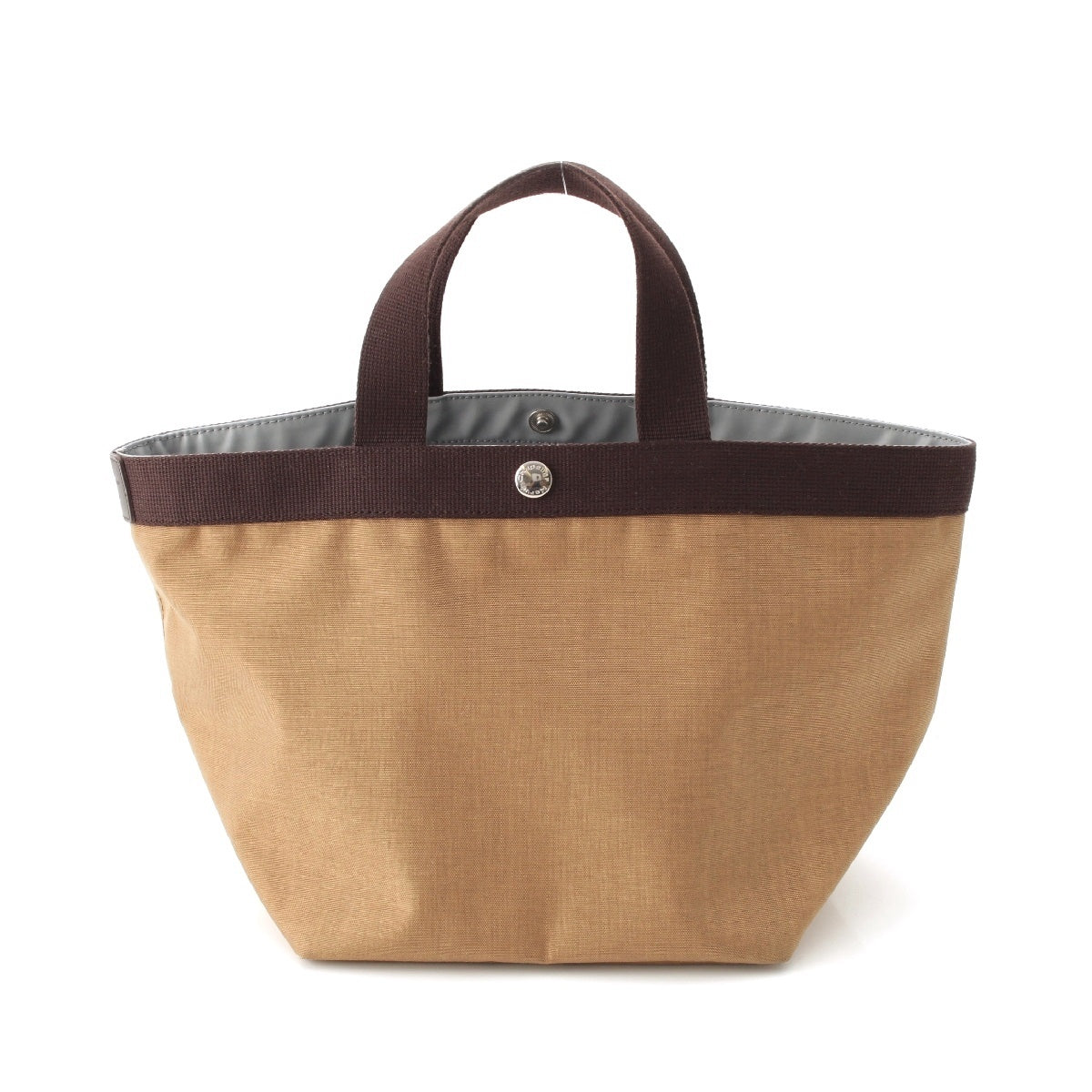 Herve Chapelier Cordura nylon Boat-shaped tote M Tote Bag 707C Chamois Mocha Brown