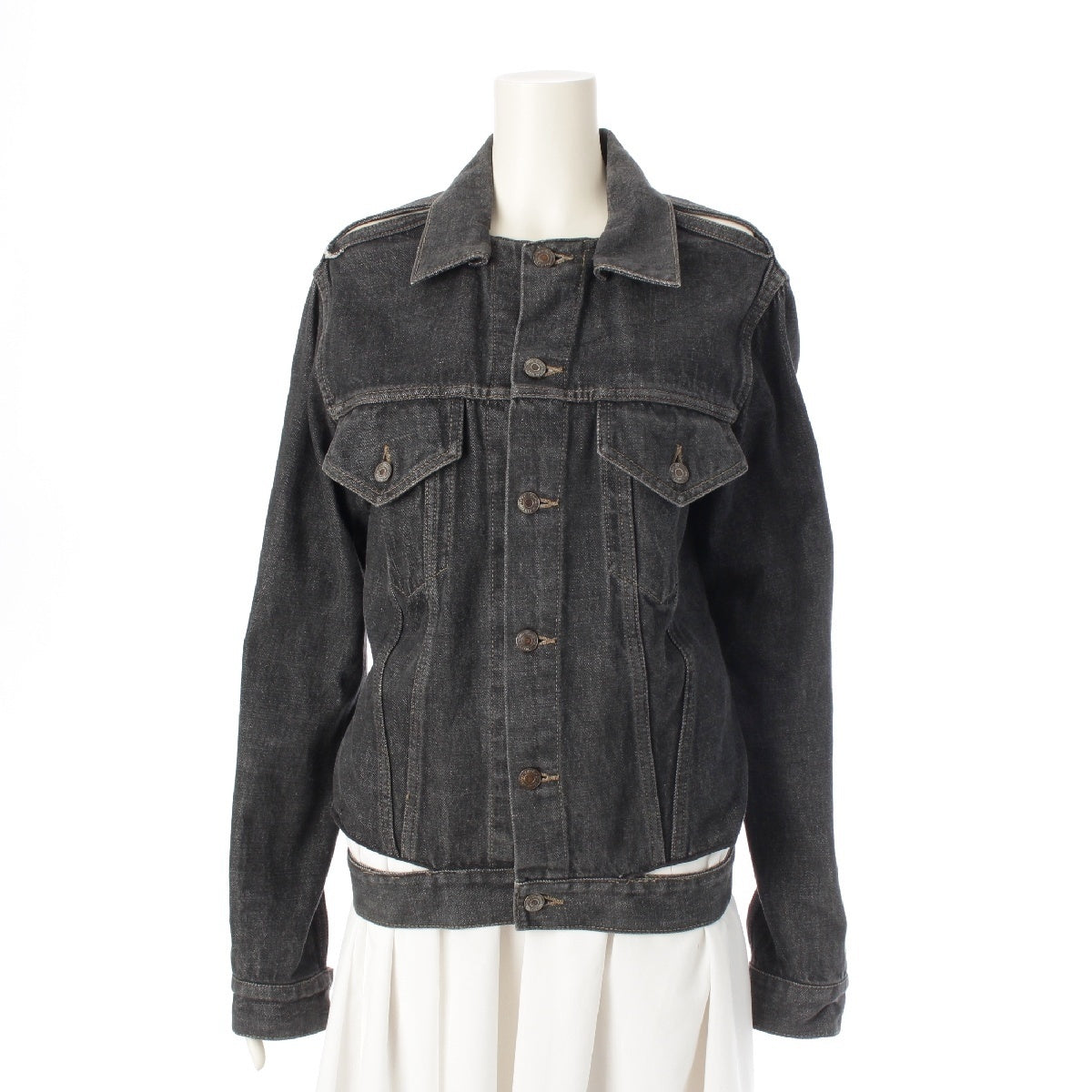 Yohji Yamamoto Deformed jeans Denim Jacket outer Indigo