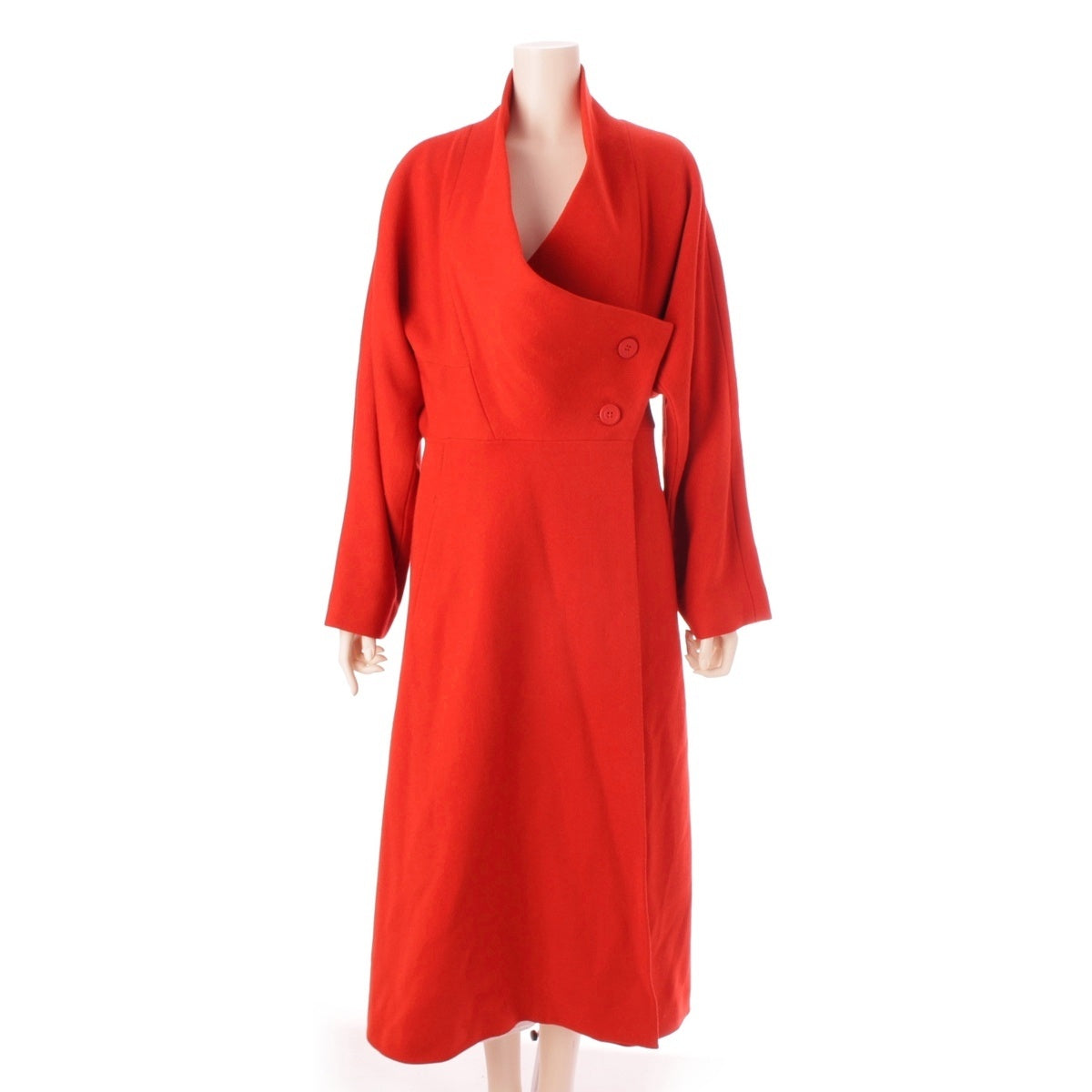 ISSEY MIYAKE wool Brush tag transformation coat outer JG63139 Orange M