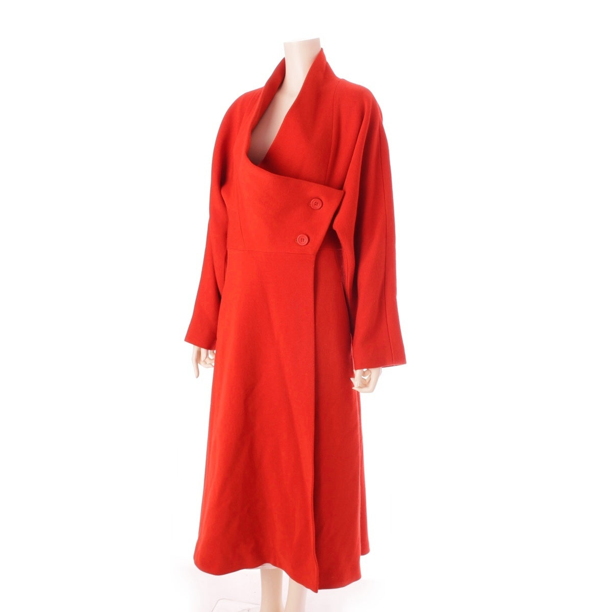 ISSEY MIYAKE wool Brush tag transformation coat outer JG63139 Orange M