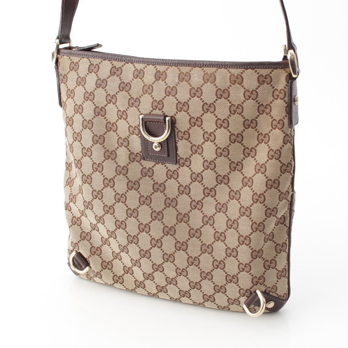 GUCCI GG canvas Shoulder Bag bag 131326 beige