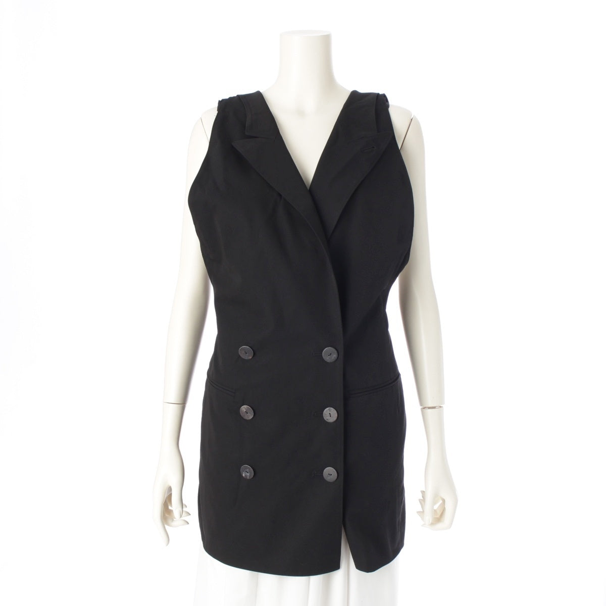 JEAN-PAUL GAULTIER Fem Long with collar Best black 40