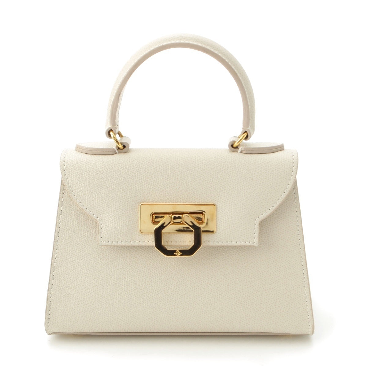 CARBOTTI leather Erica 2WAY Handbag bag 445 V2 white