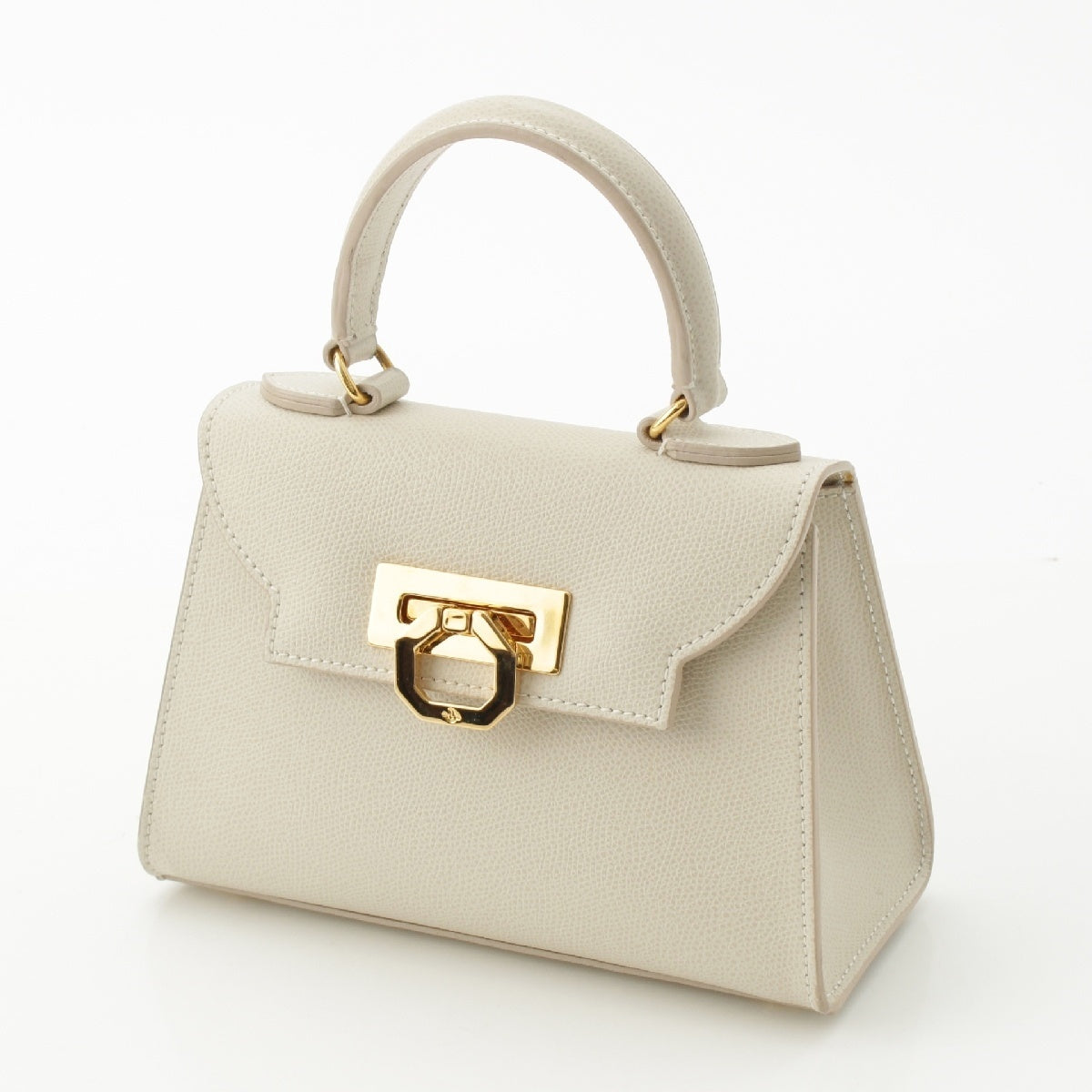 CARBOTTI leather Erica 2WAY Handbag bag 445 V2 white