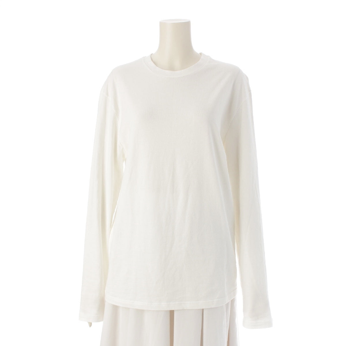 JIL SANDER 2024 magic orchestra print Long-sleeved T-shirt Cut JTN325 white S