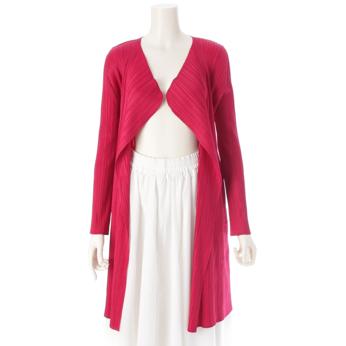 PLEATS PLEASE ISSEY  Haori cardigan Long sleeve bolero PP51-JA141 pink
