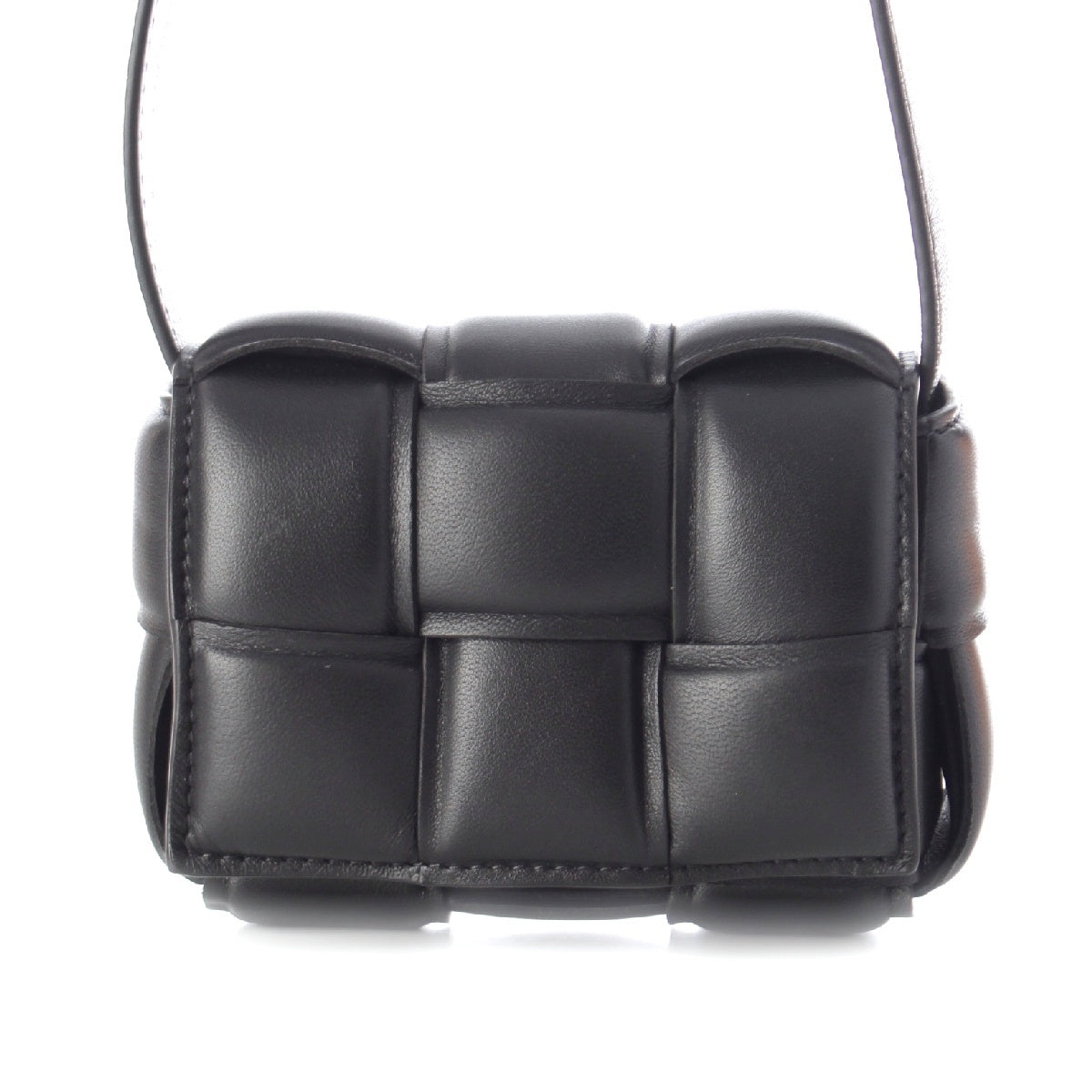 BOTTEGAVENETA Padette Candy Cassette Shoulder Bag 716648 black