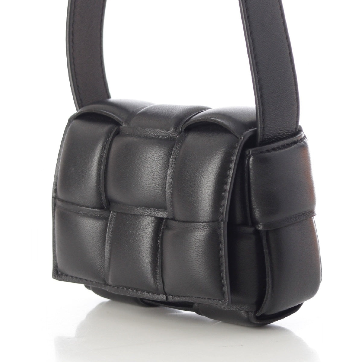 BOTTEGAVENETA Padette Candy Cassette Shoulder Bag 716648 black