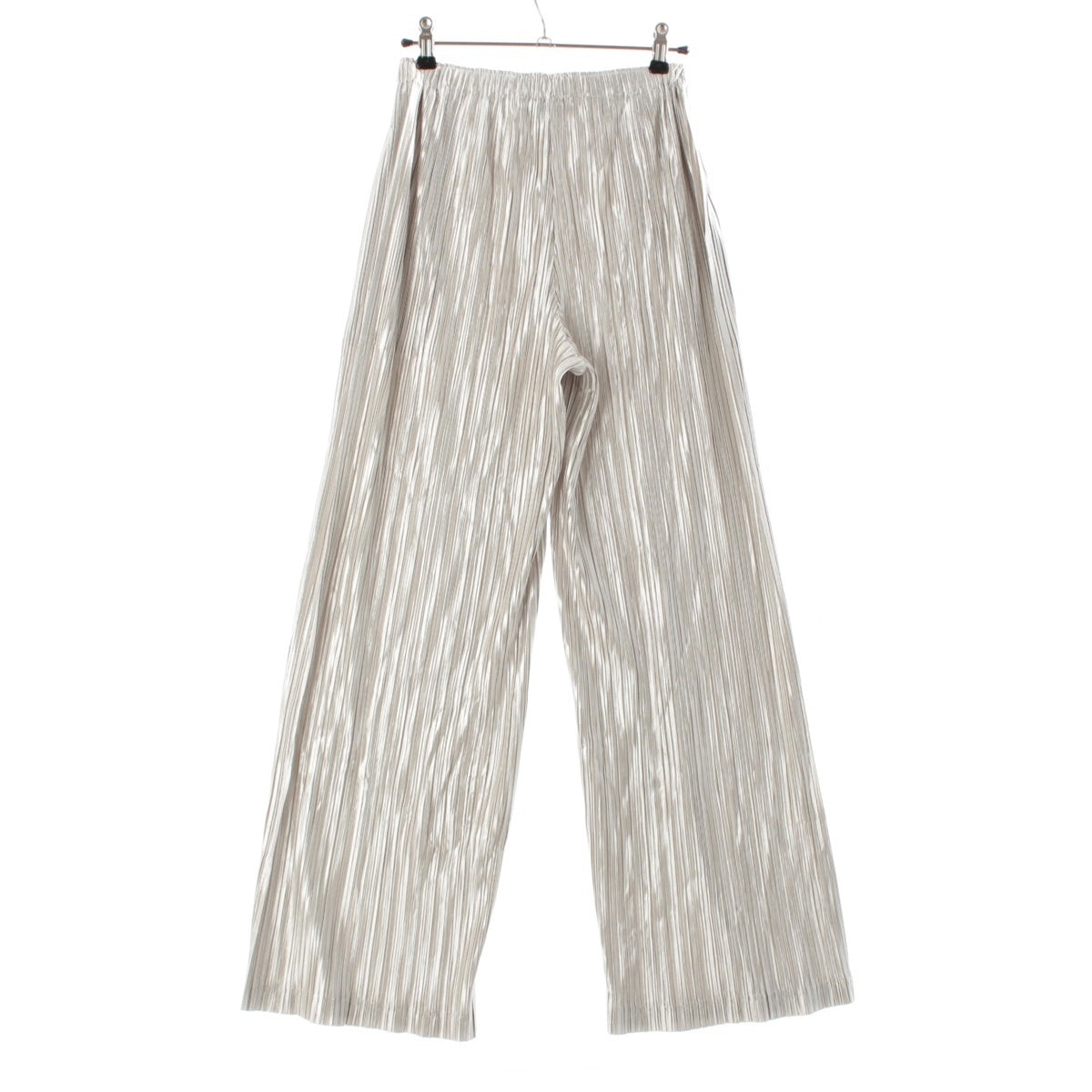 PLEATS PLEASE ISSEY  MONTHLY Pants Bottoms PP63-JF222 Silver 3