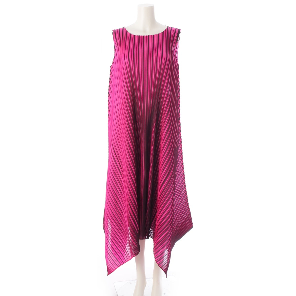 PLEATS PLEASE ISSEY  ALT Sleeveless one piece dress PP83-JH545 pink 1