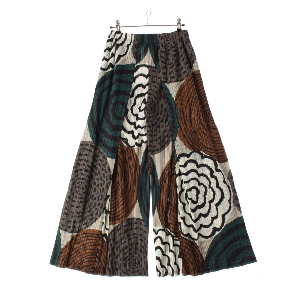 PLEATS PLEASE ISSEY  All-over pattern Wide Pants Bottoms PP73-JF685 multicolor 5