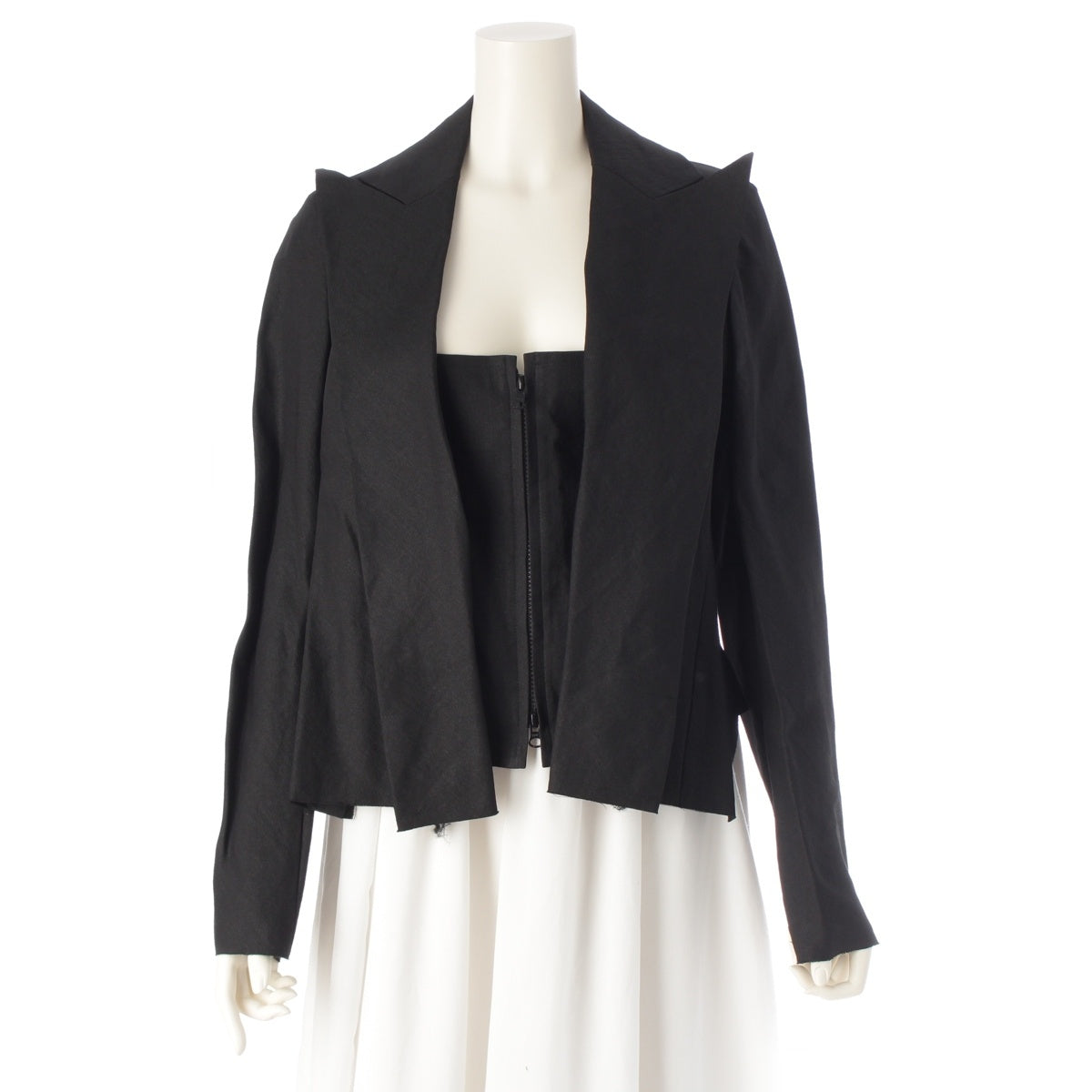 Yohji Yamamoto Corset included tailored jacket *Sample product FD J18-300-1-3 black