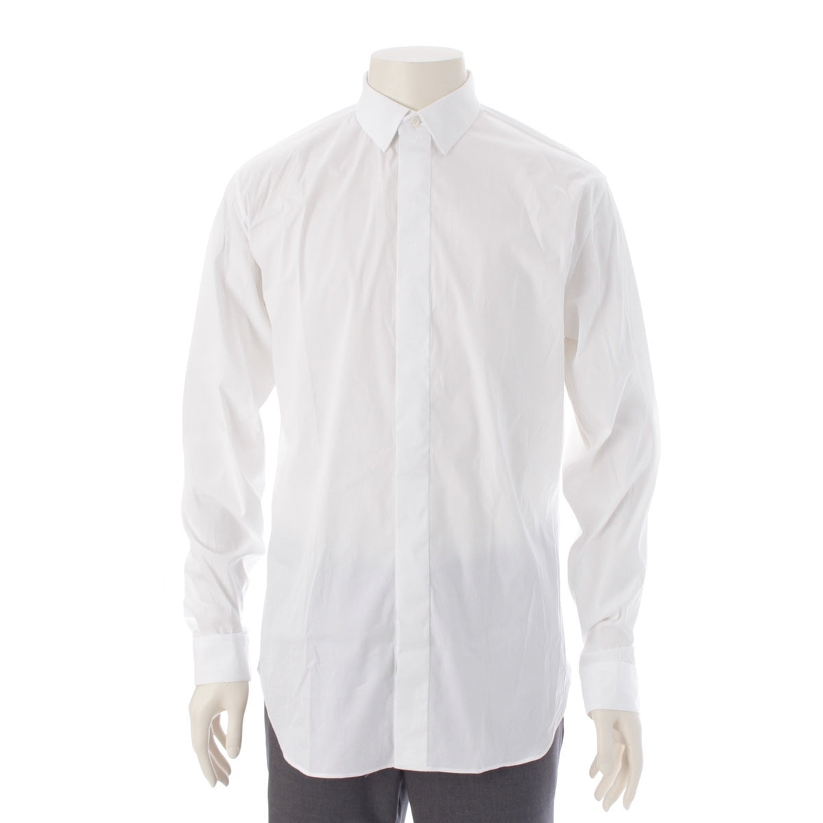 Berluti Andy cotton Special wing Long sleeve shirt tops R16HTL46 white R40