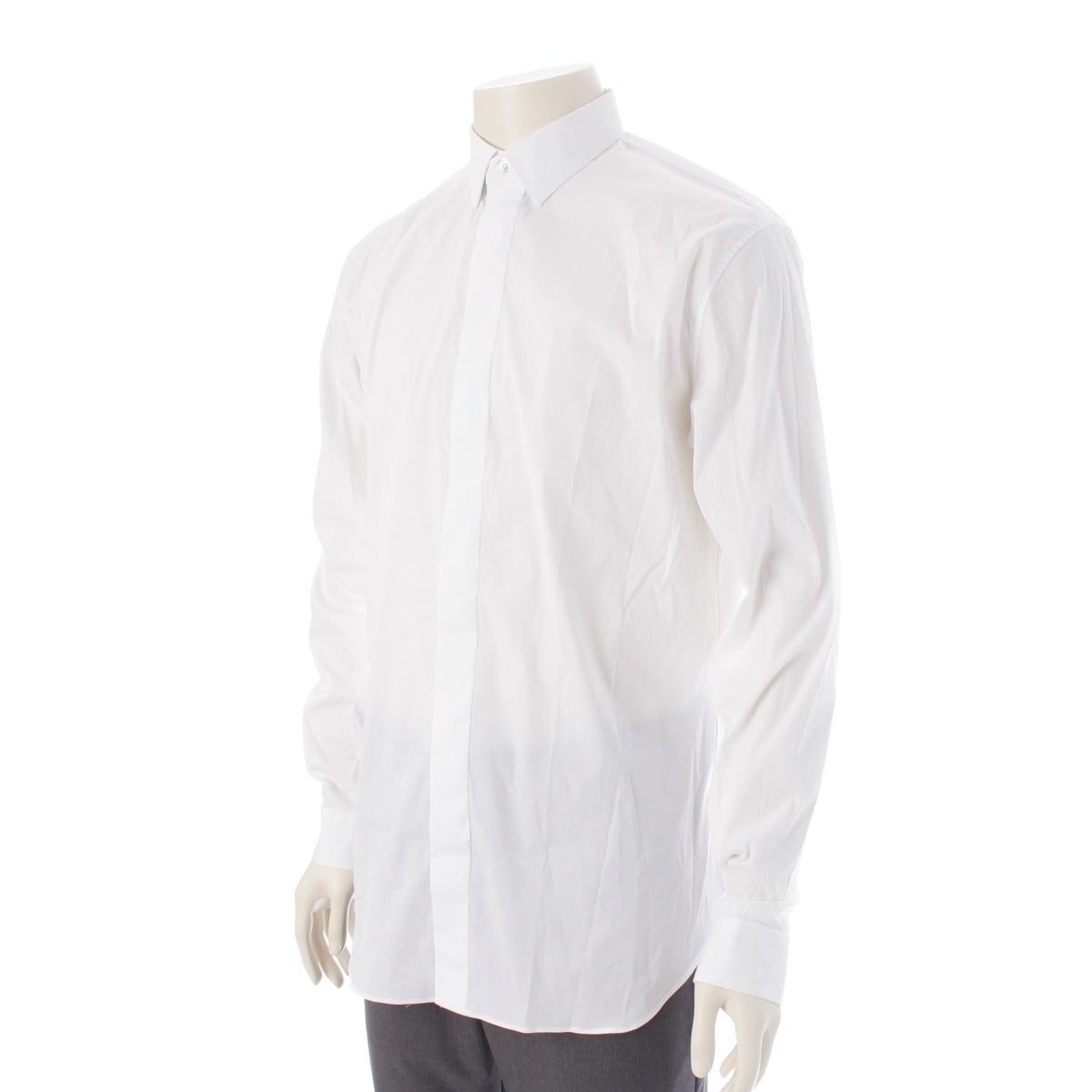 Berluti Andy cotton Special wing Long sleeve shirt tops R16HTL46 white R40