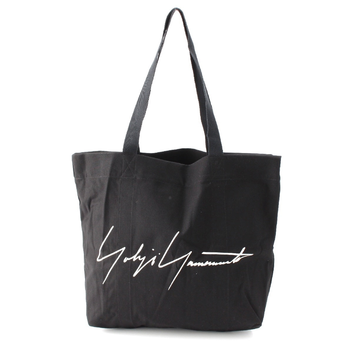 Yohji Yamamoto canvas Tote Bag bag black