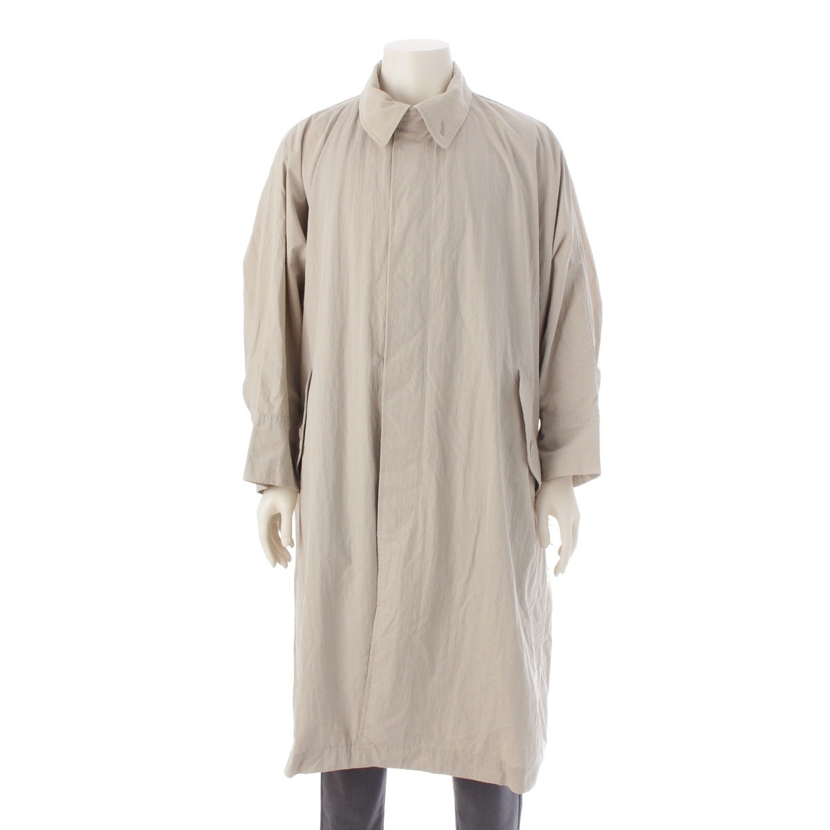 ISSEY MIYAKE WIND COAT cotton Squid Coat outer IM41-FA127 beige M