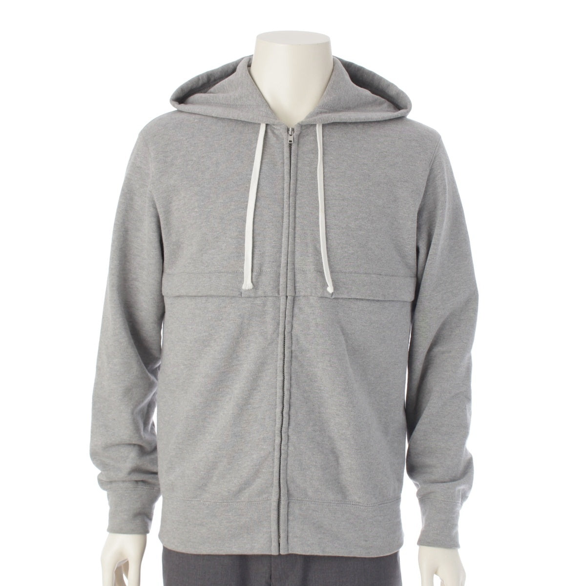 COMME des GARCONS Homme Deux cotton Zip up Parker gray S