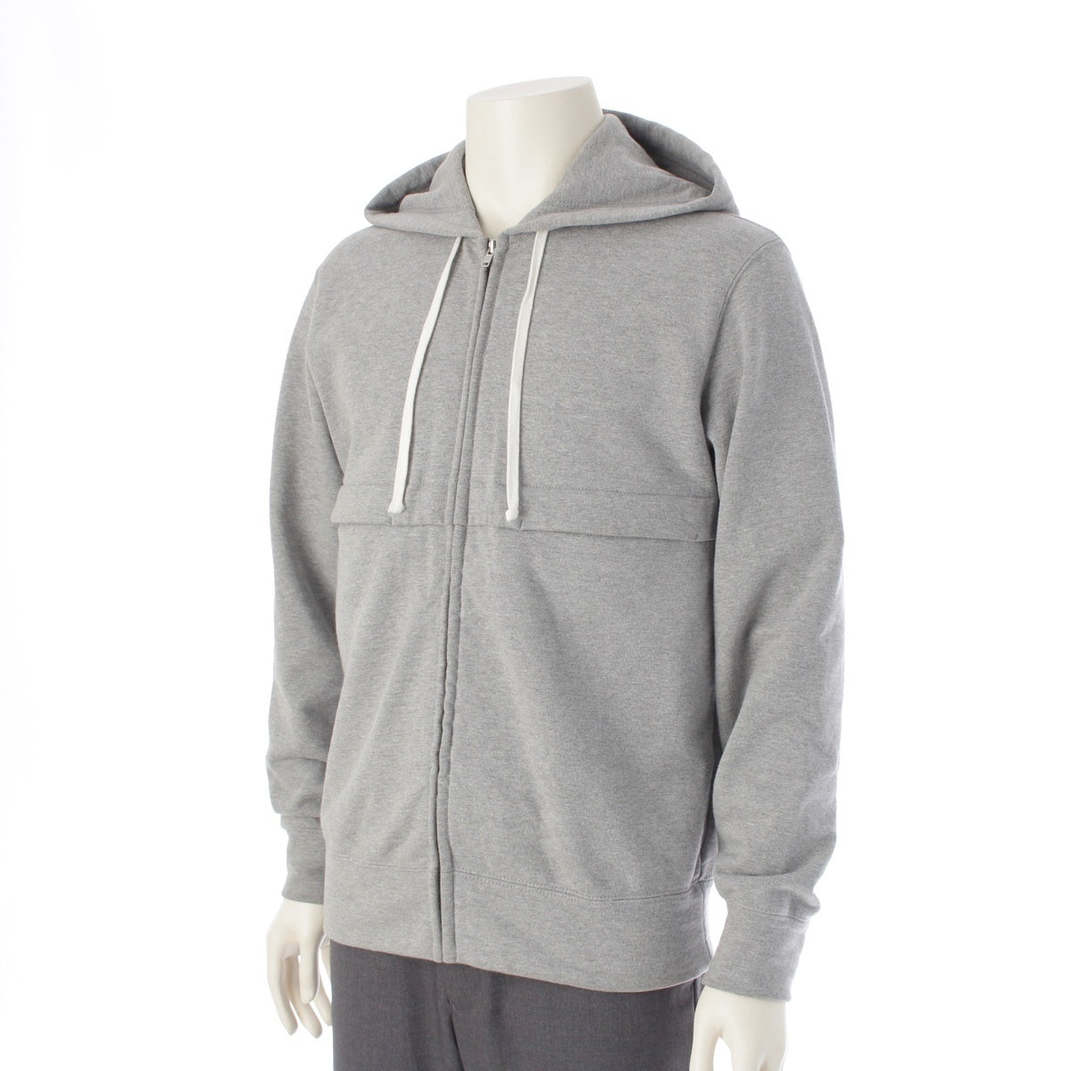 COMME des GARCONS Homme Deux cotton Zip up Parker gray S