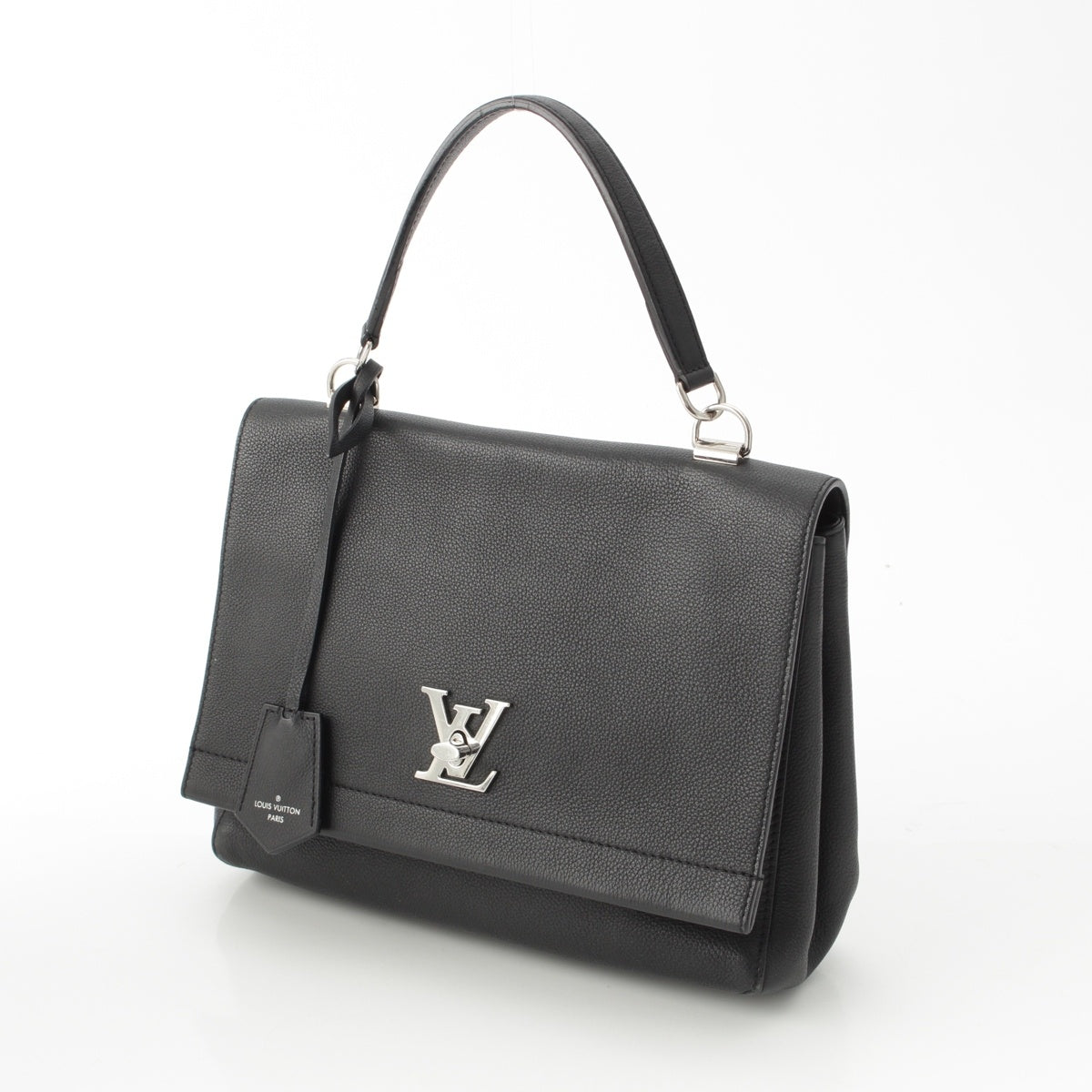 LOUIS VUITTON Rock Me Callable leather LV logo 2WAY Shoulder Handbag M50250 black