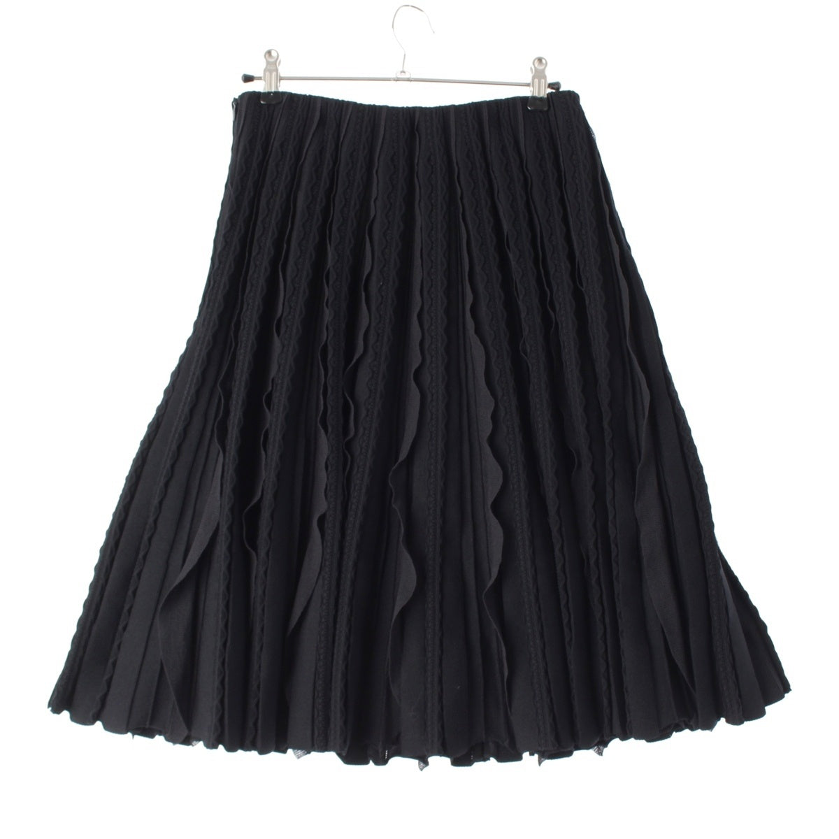 FOXEY Design Pleated skirt black 38