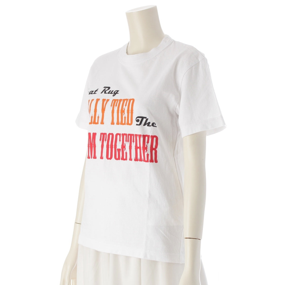 Sacai The Big Lebowski cotton Print Short sleeve T-shirt 20-0055S white 0