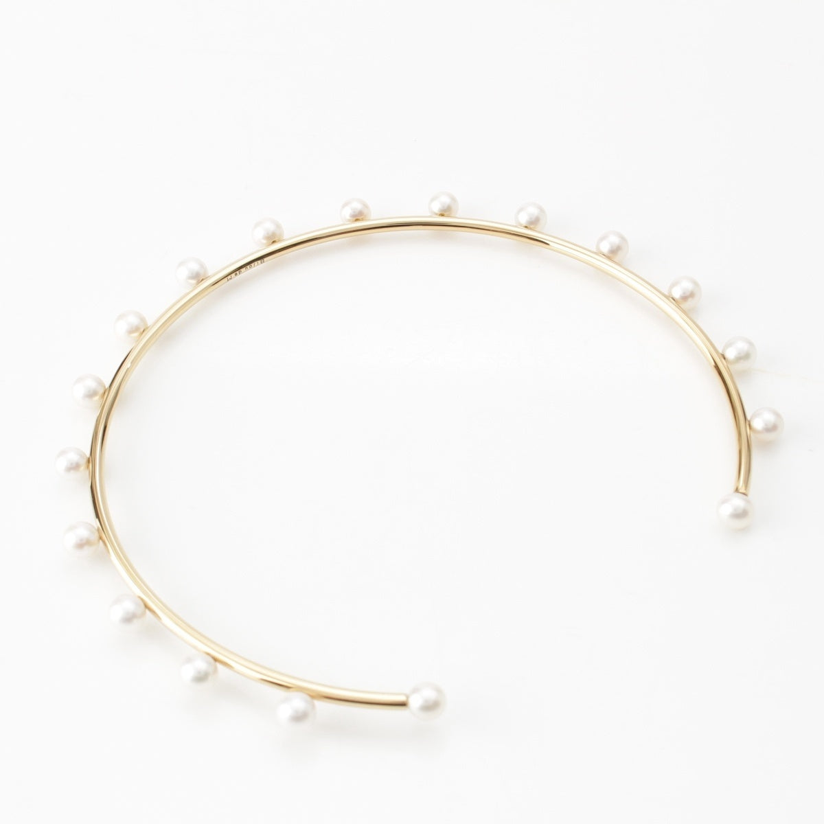 Bijou de M Pearl jewelry choker 925 K18Gold Plated Gold