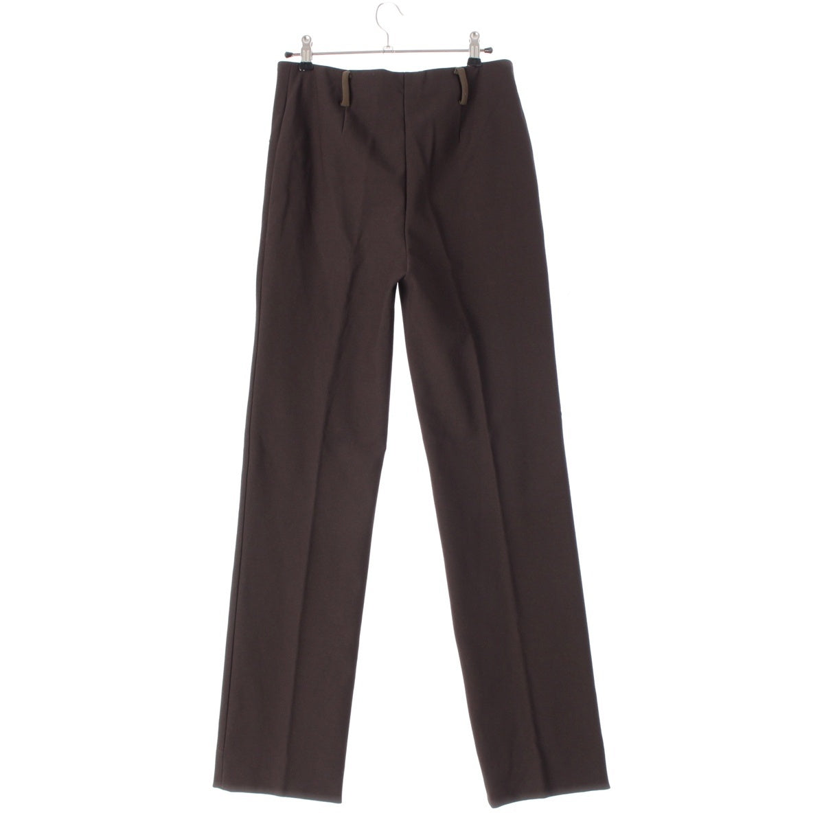 PRADA Nylon Archive Diagonal Pocket Slacks Pants Bottoms Brown khaki 42