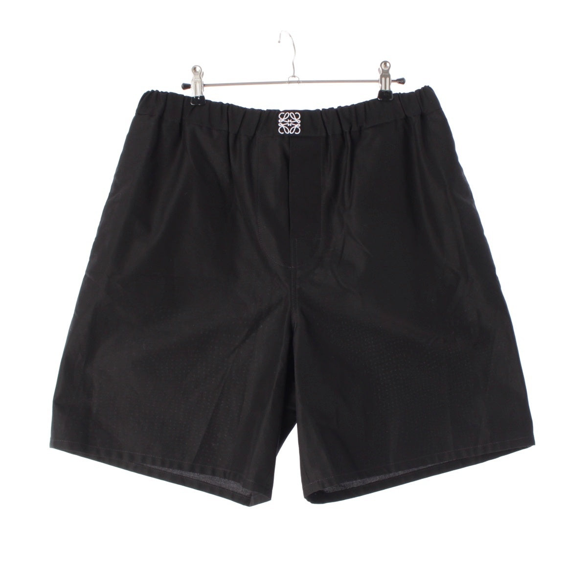 LOEWE Anagram Logo Half Pants H526Y1AX03 black 50