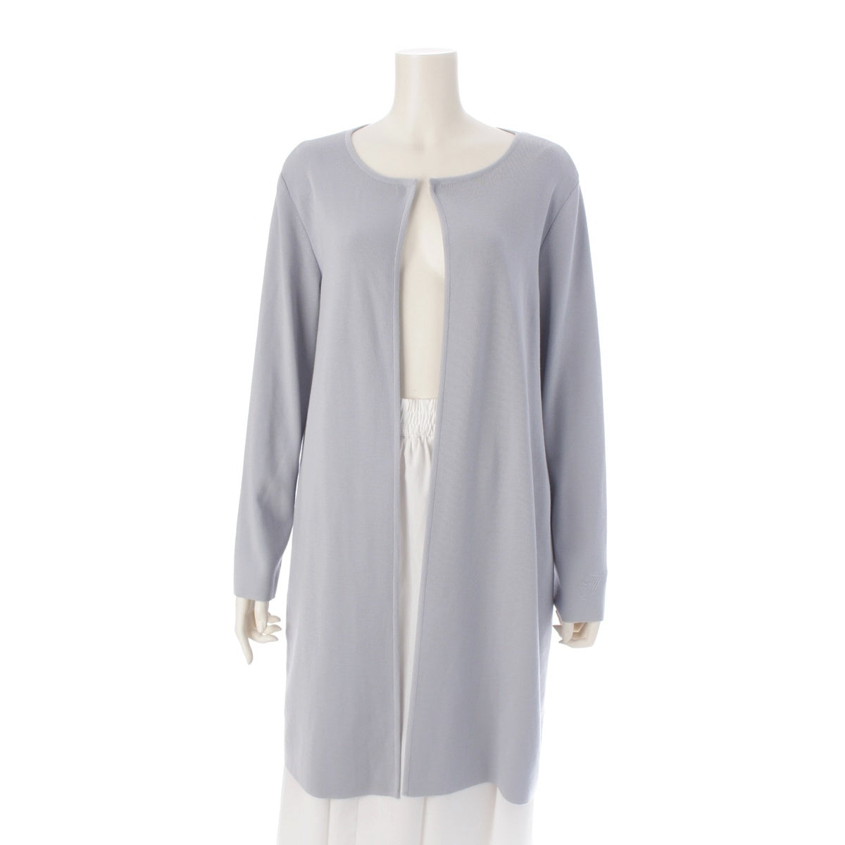 FOXEY Noel wool Knit long cardigan tops 43364 Light blue F