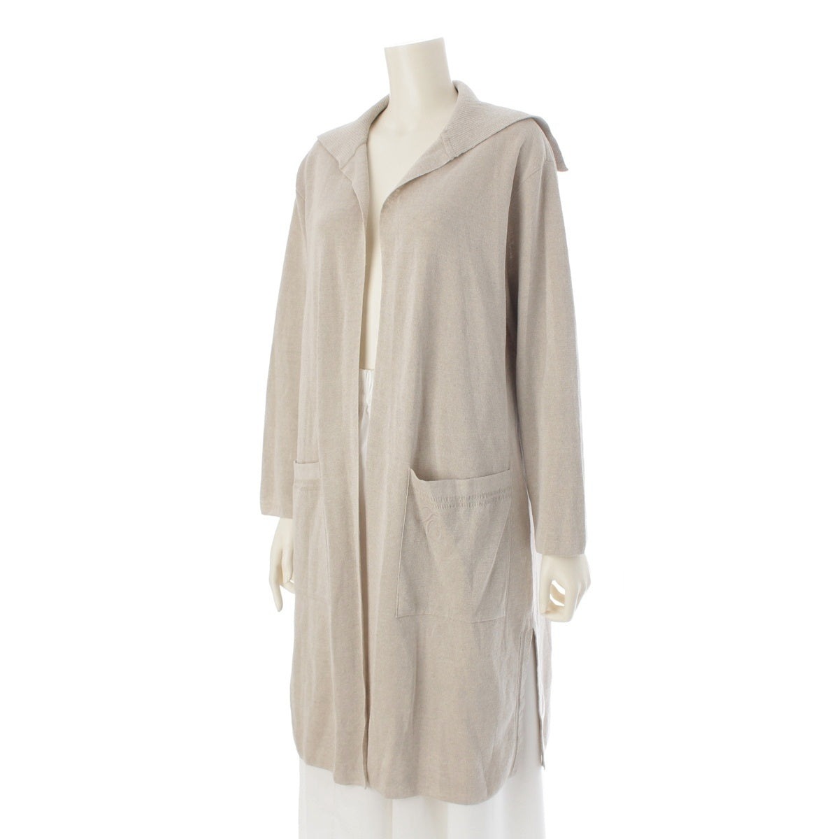 FOXEY RIVIERA Linen Nylon long cardigan tops 43279 beige F