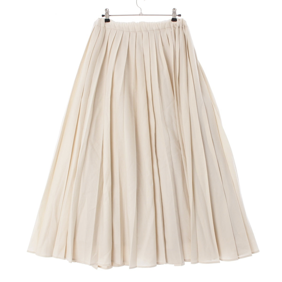 ebure wool Long Pleated skirt 3710500128 beige 36