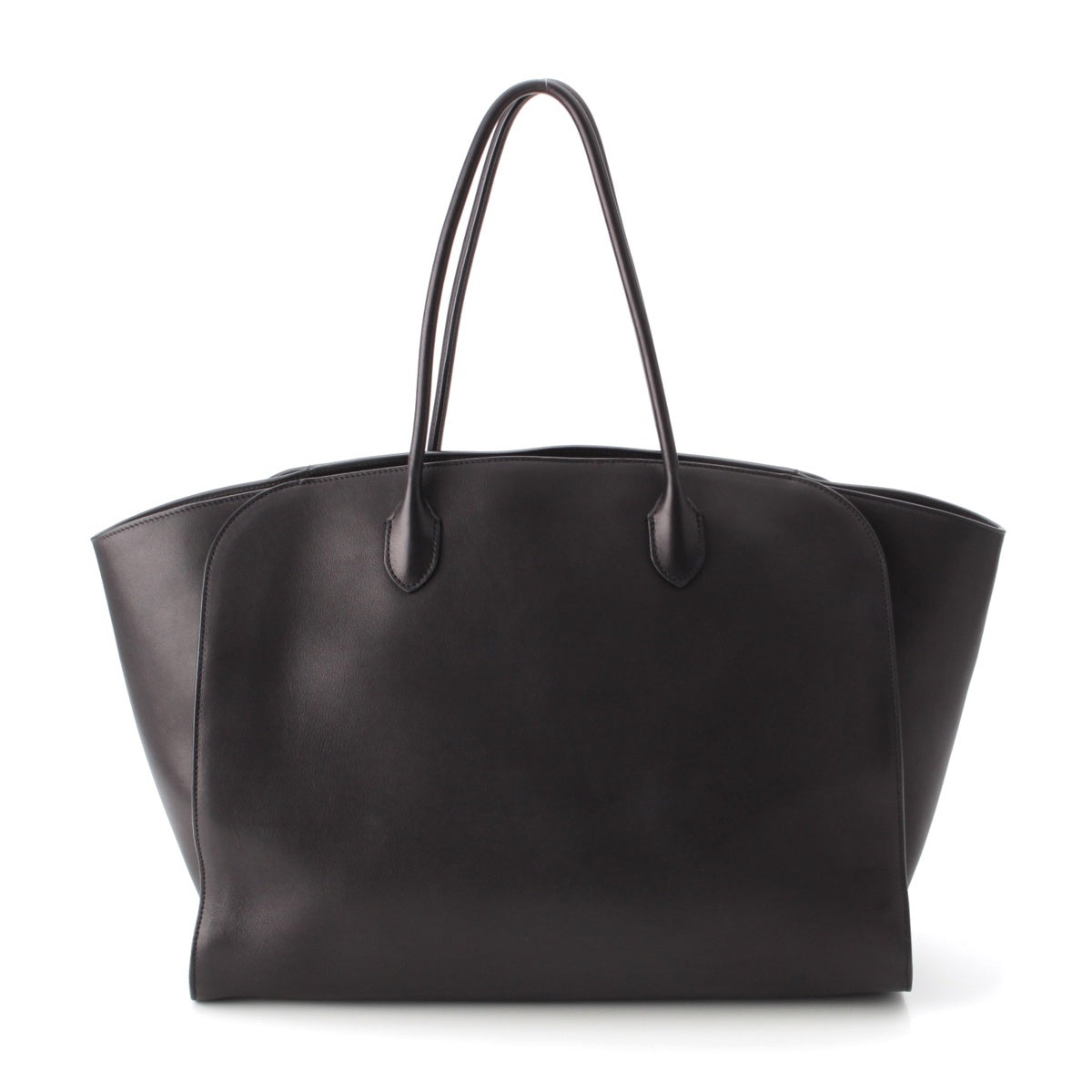 THE ROW Marlo 17 leather Tote Bag black