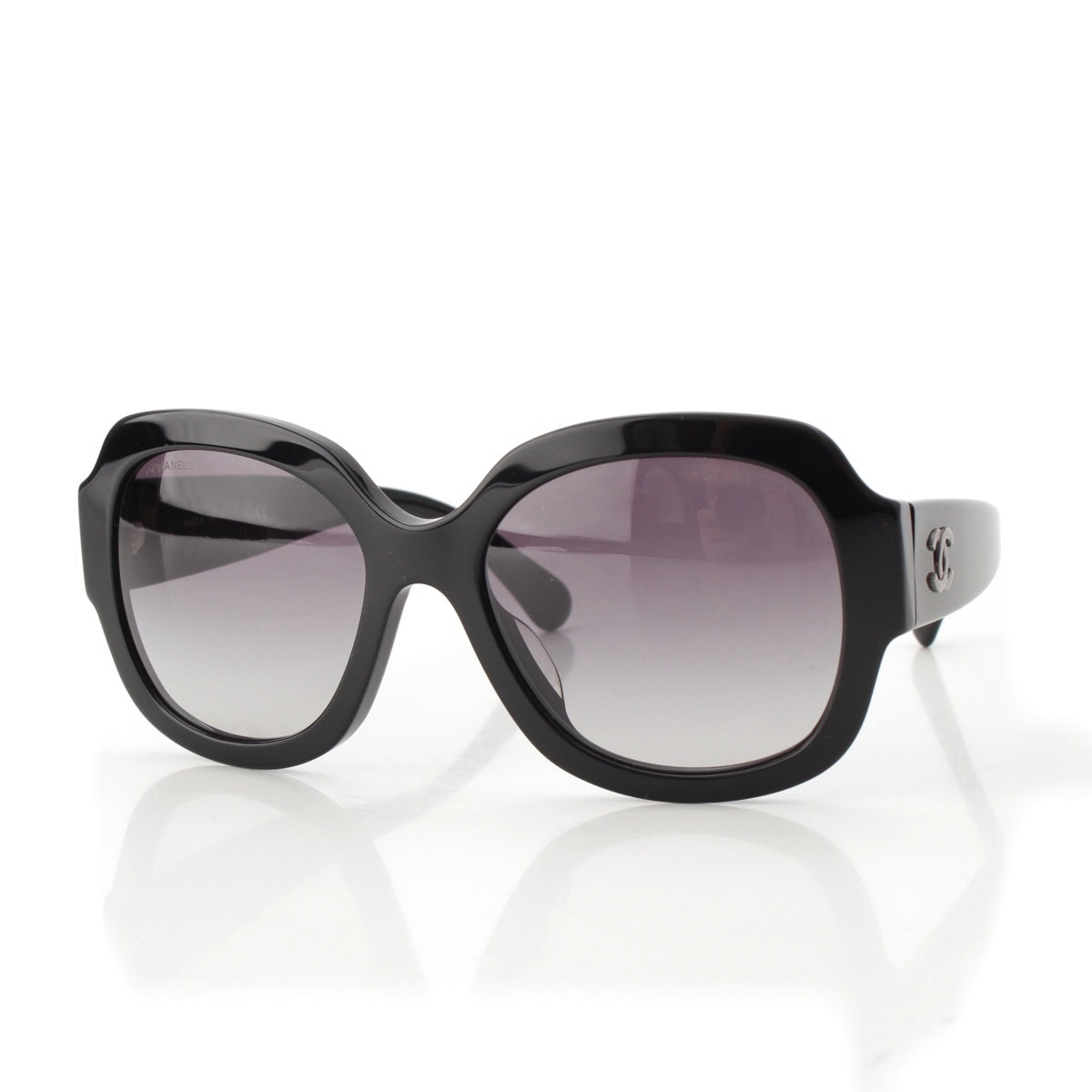 CHANEL COCO Mark sunglasses Eyewear 5373‐A black 57□19
