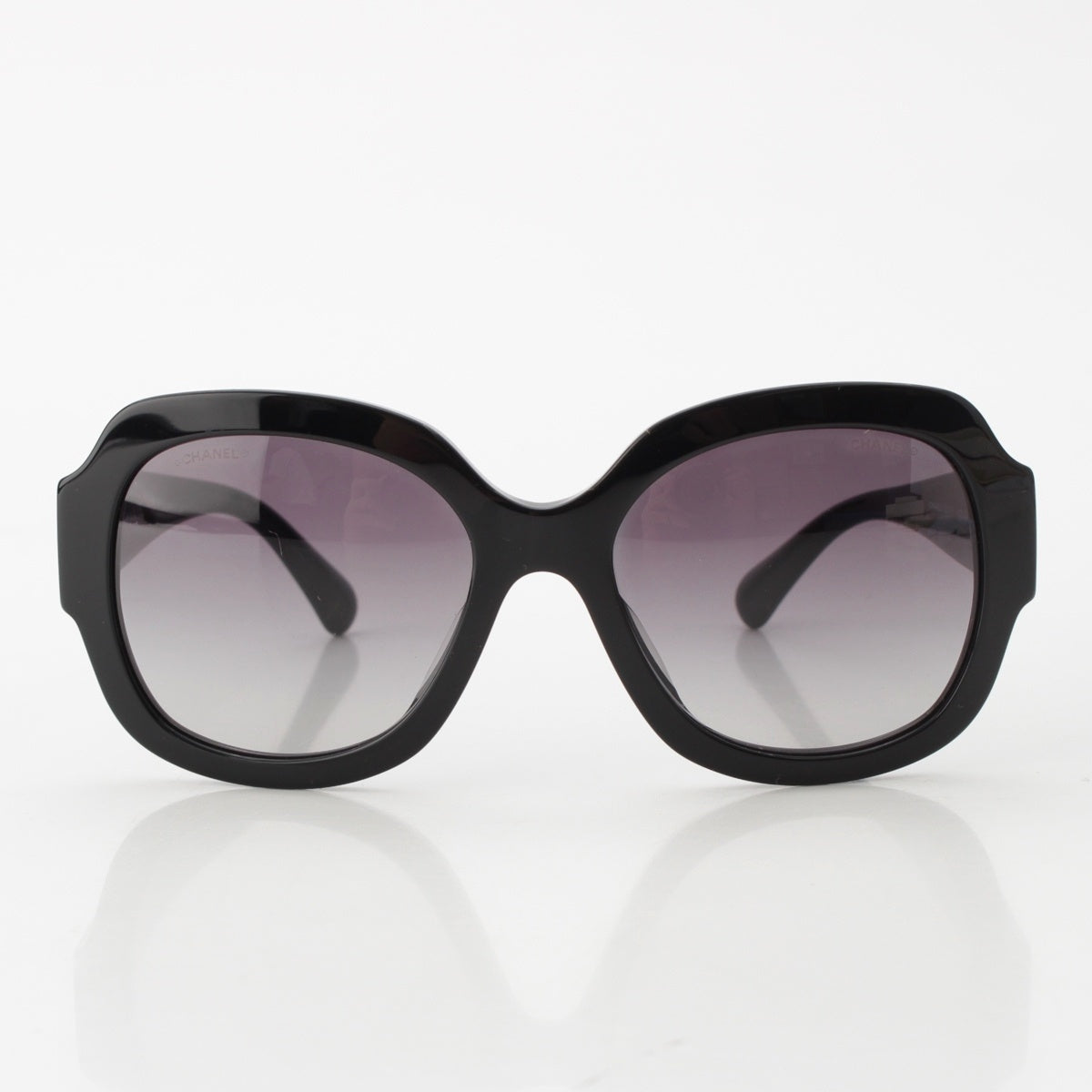 CHANEL COCO Mark sunglasses Eyewear 5373‐A black 57□19