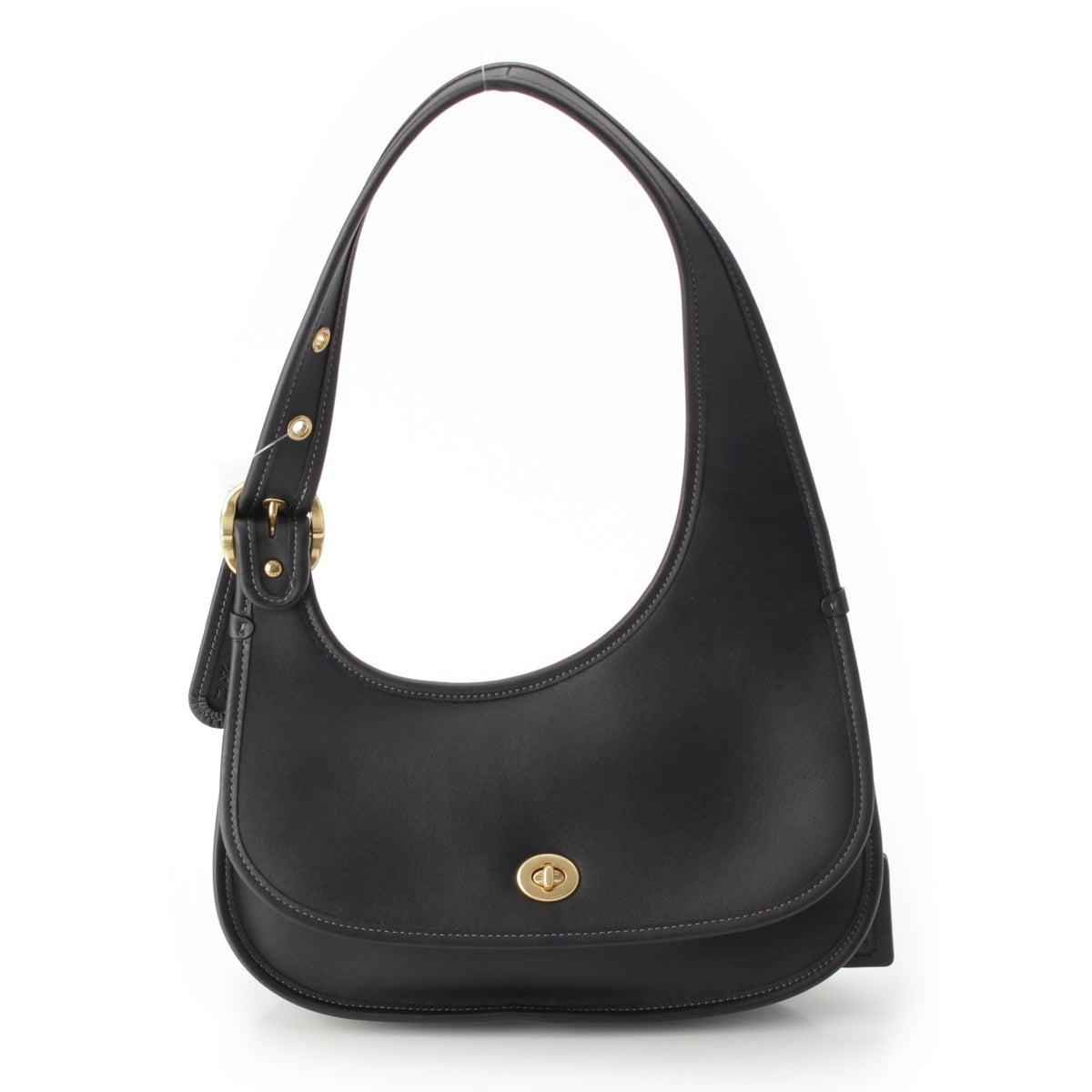 COACH leather Kashin Carry Crescent One Shoulder Bag CY923 black