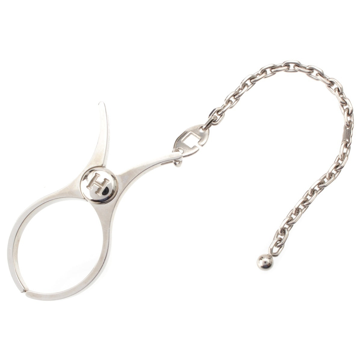 HERMES Glove holder Fashion accessories Accessories Silver