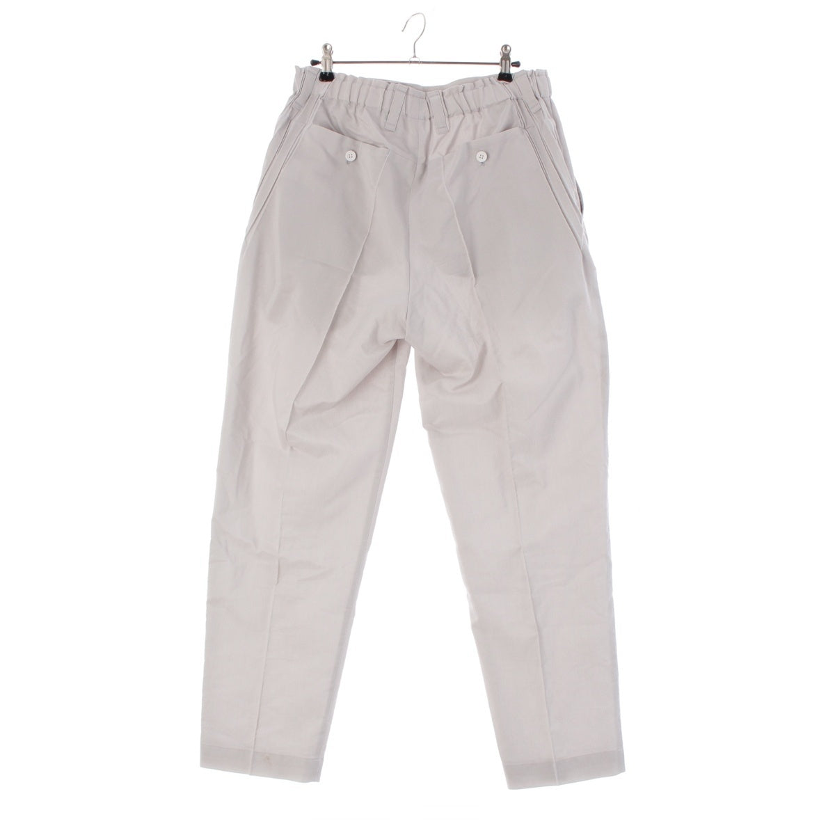 ISSEY MIYAKE Pleated design straight Pants AT31FF702 gray 3