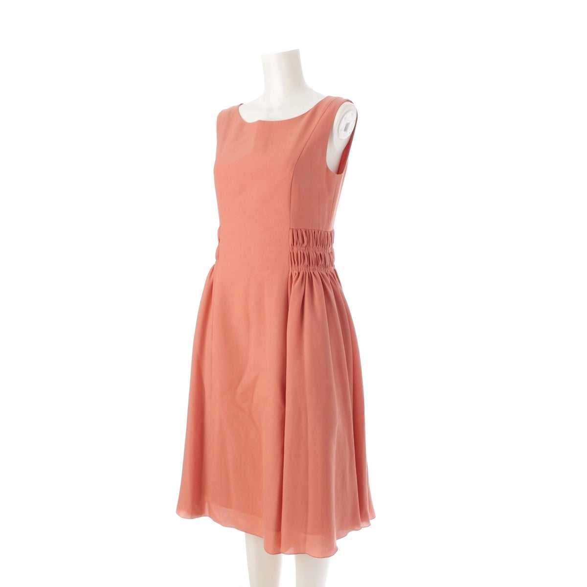 FOXEY NEW YORK sleeveless smock dress one piece 41952 Coral pink 38