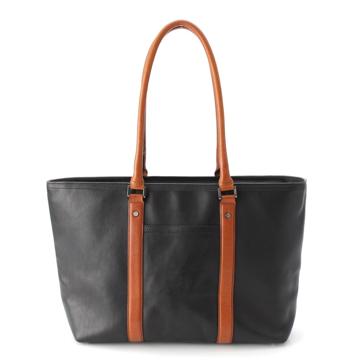 COCOMEISTER Martini Leonardo leather Tote Bag Matteo Black Brown