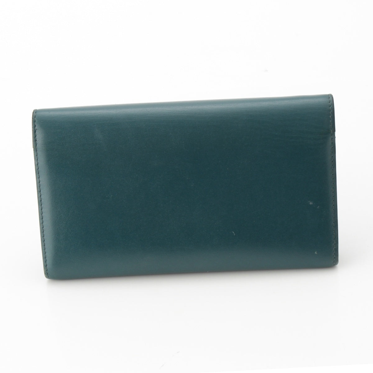 Christian Louboutin Macaron spike studs leather Wallet Purse Green red